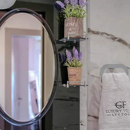 Gf Luxury With Indoor Pool -afytos 빌라 *