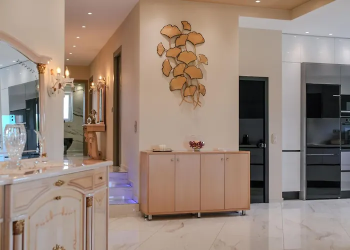 Gf Luxury With Indoor Pool -afytos 빌라 *