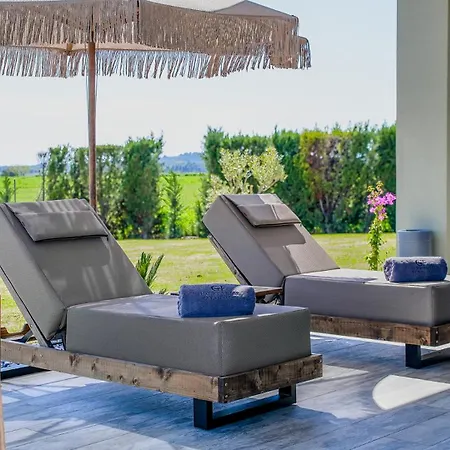 Gf Luxury With Indoor Pool -afytos Вилла Афитос