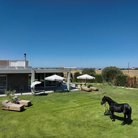 Gf Luxury With Indoor Pool -afytos Вилла *