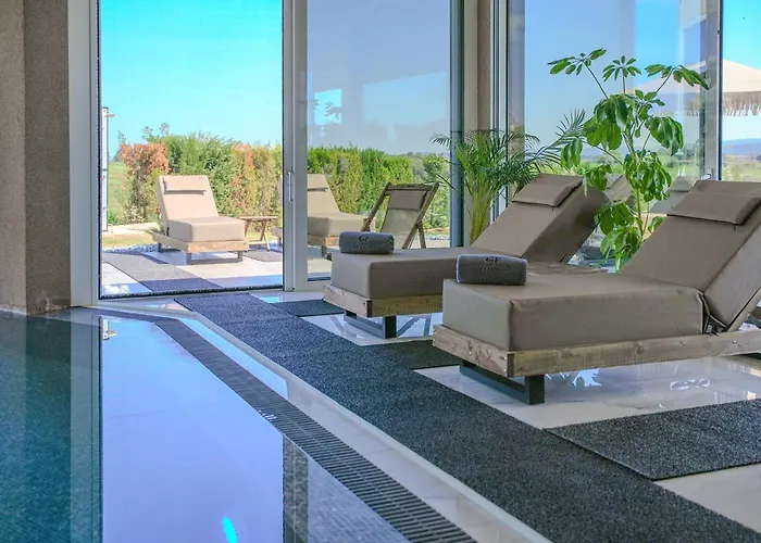 Gf Luxury With Indoor Pool -afytos Вилла *