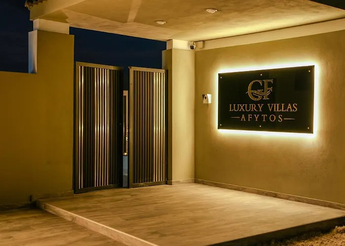 Вилла Gf Luxury With Indoor Pool -afytos